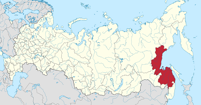 ハバロフスクの地図の画像